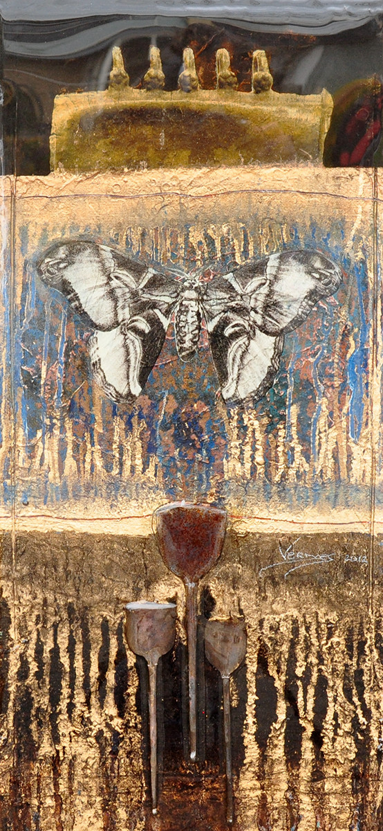 Mark Verdoes + Butterfly in bronze
